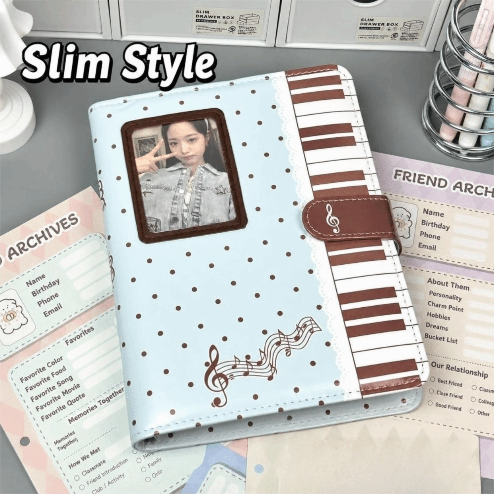Notebook Dotted A5 - Notatnik Ins Polka Dot Piano Binder