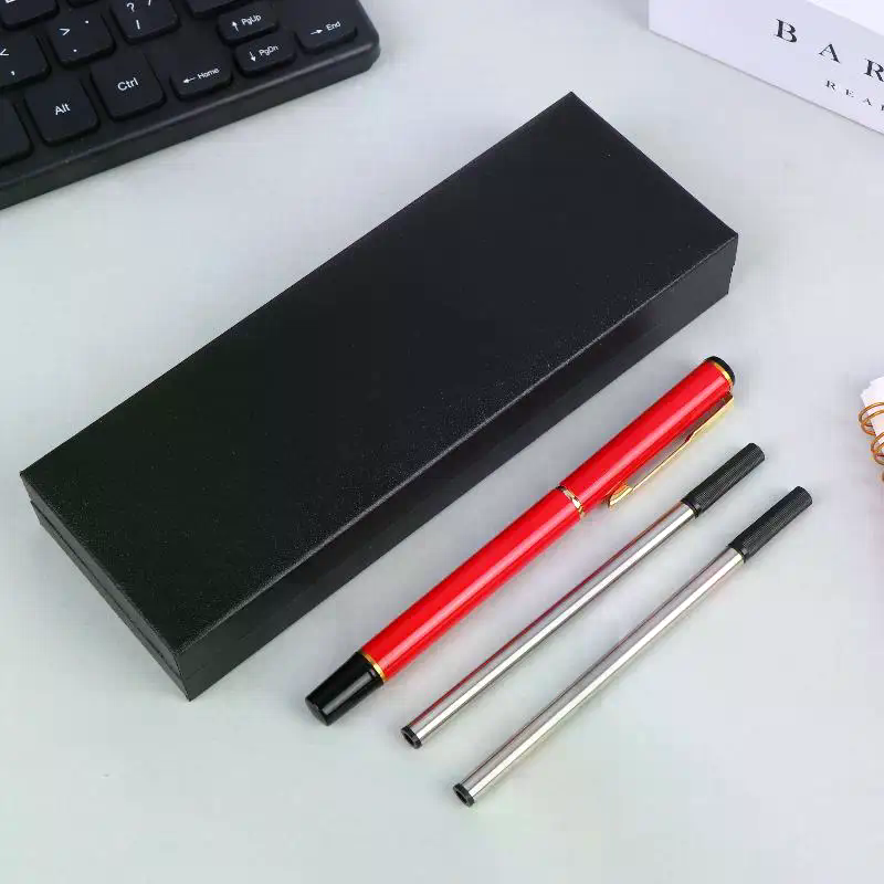 Stationery Supplies Business - Zestaw luksusowych metalowych długopisów w pudełku