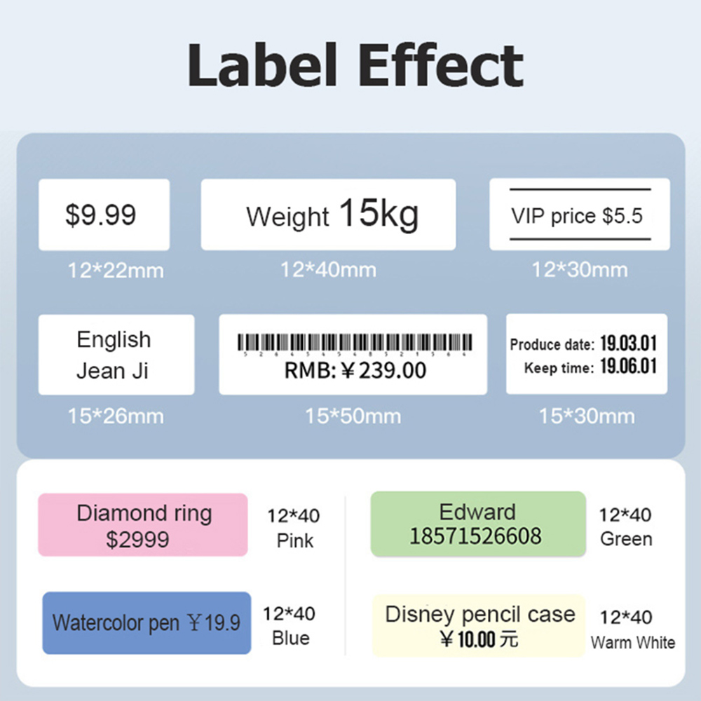 Niimbot D11 D110 D101 Mini pap – Label Printer Tape recenzja i cena