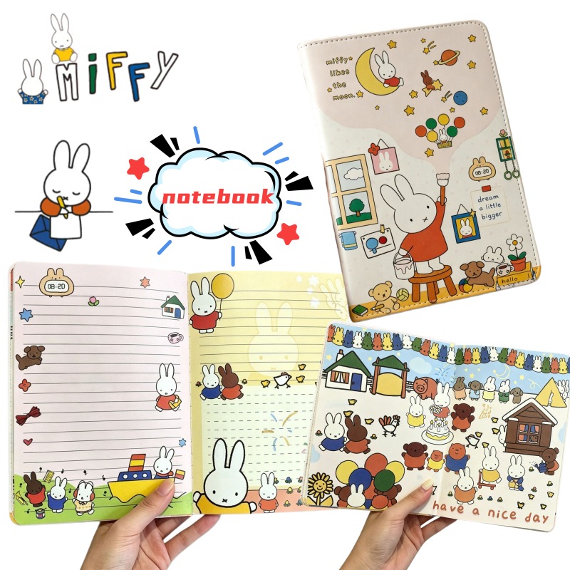Nowy B6 Miffy Uroczy Notatnik  – Stationery Supplier recenzja i cena
