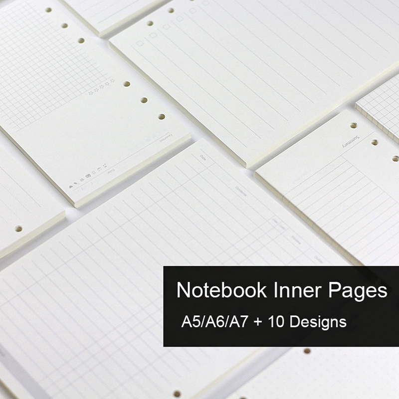 45 arkuszy A5 A6A7 Luźne kartk – Notebook Dotted A5 recenzja i cena