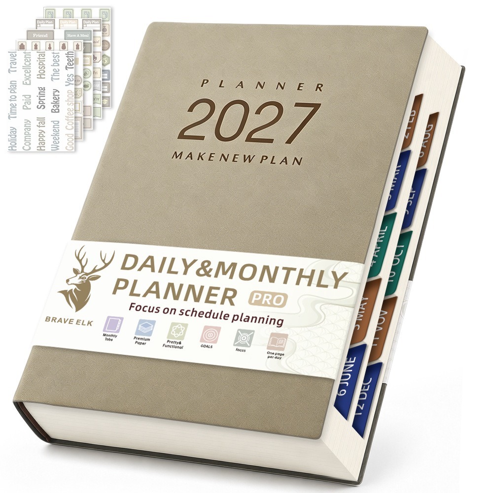 Notatnik-planista dzienny w fo – Journal Leather Hardcover recenzja i cena