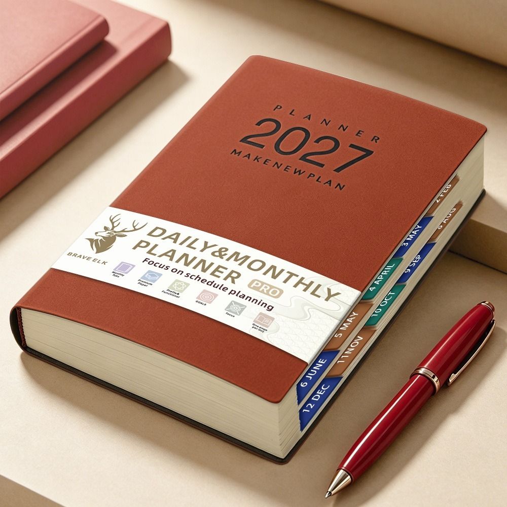 Notatnik-planista dzienny w fo – Journal Leather Hardcover recenzja i cena