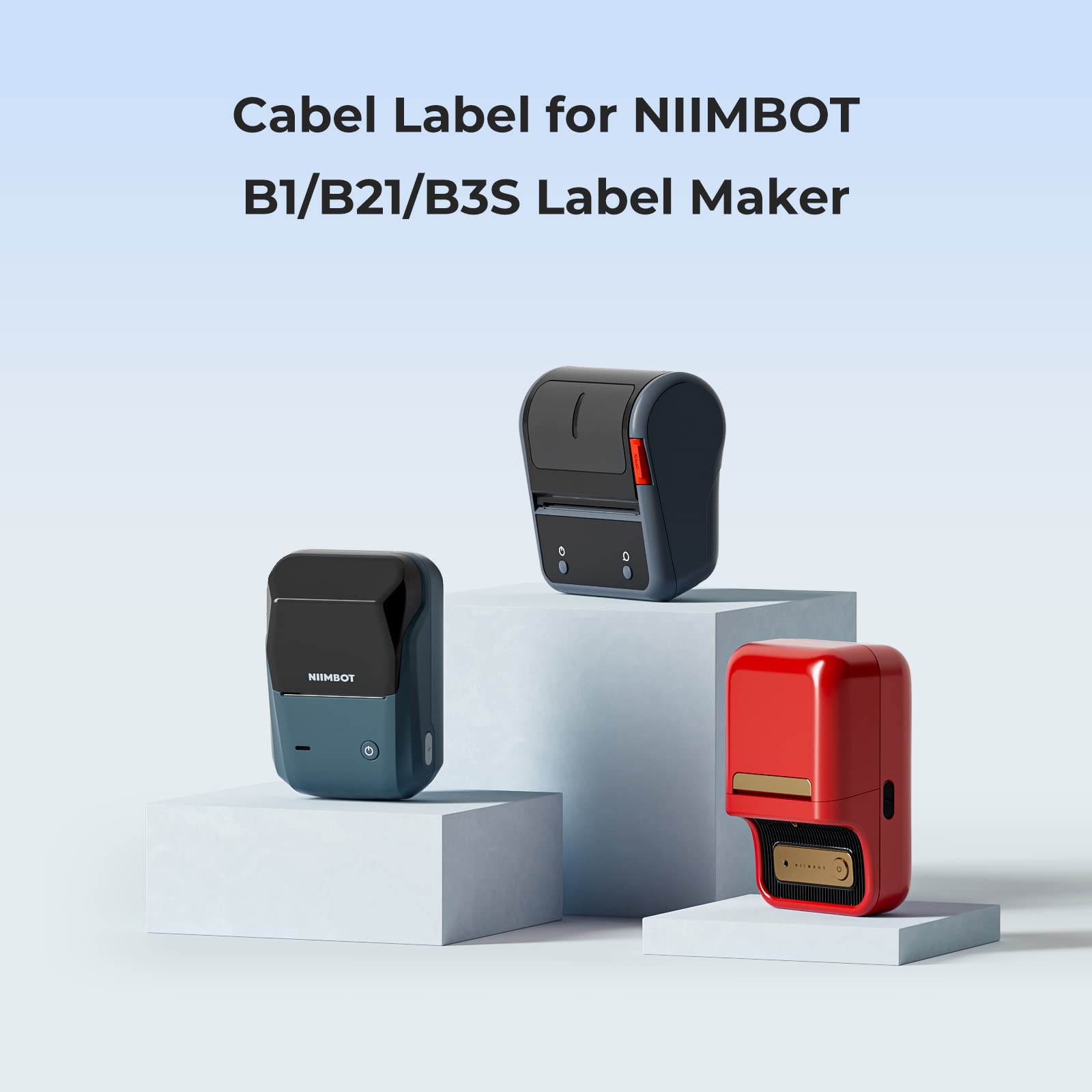 Kolorowe etykiety kablowe Niim – Label Printer Tape recenzja i cena