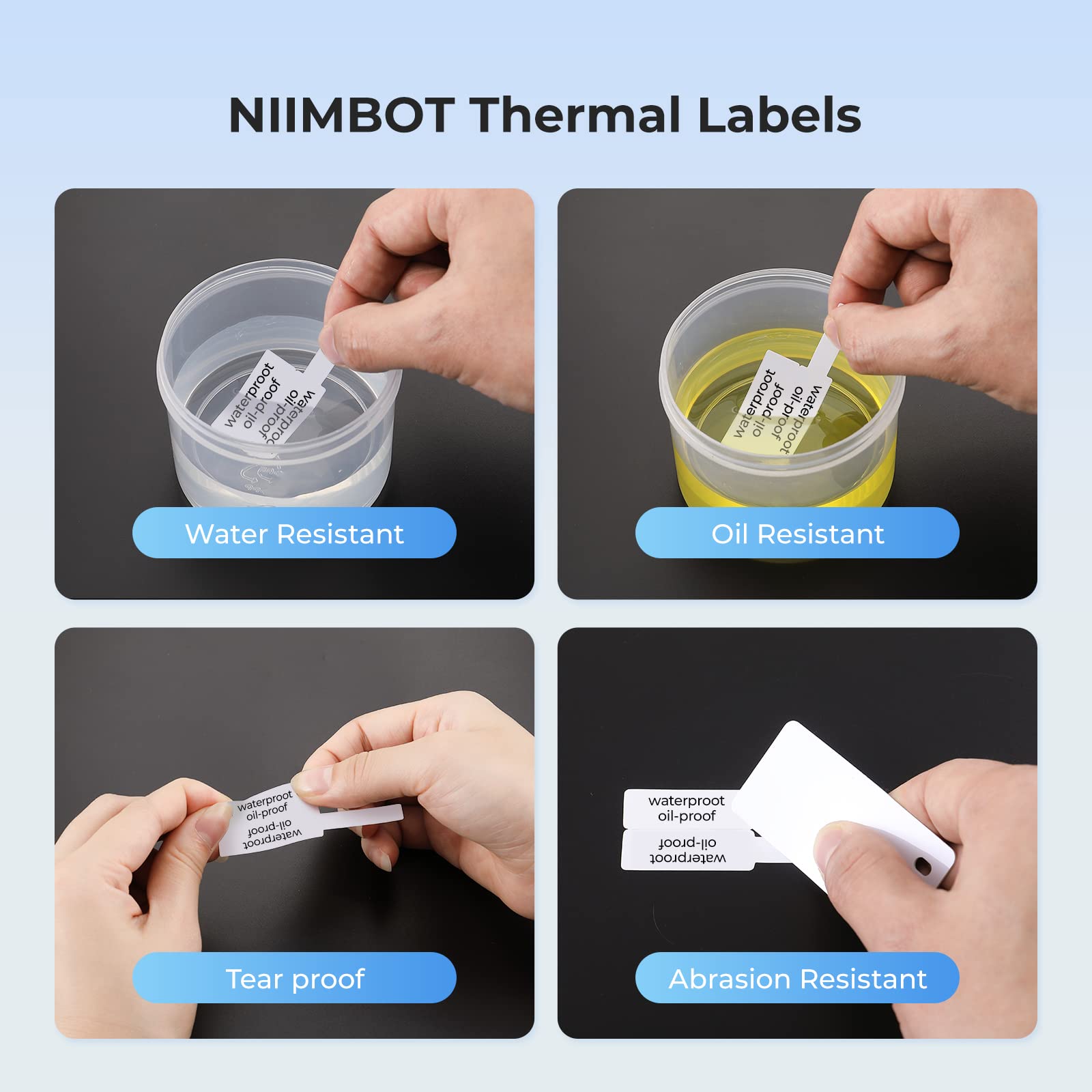 Kolorowe etykiety kablowe Niim – Label Printer Tape recenzja i cena